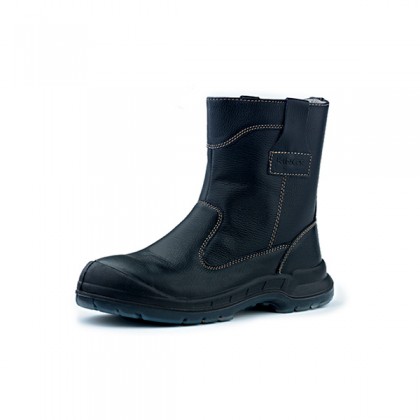 FULL GRAIN LEATHER PULL-UP SAFETY BOOT